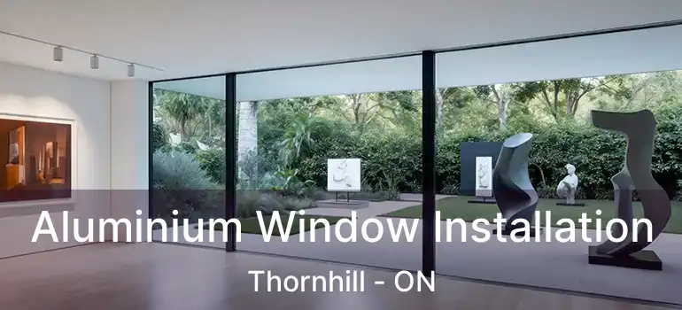 Aluminium Window Installation Thornhill - ON