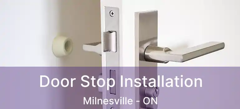 Door Stop Installation Milnesville - ON