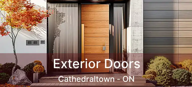 Exterior Doors Cathedraltown - ON
