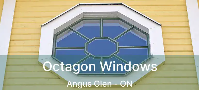 Octagon Windows Angus Glen - ON