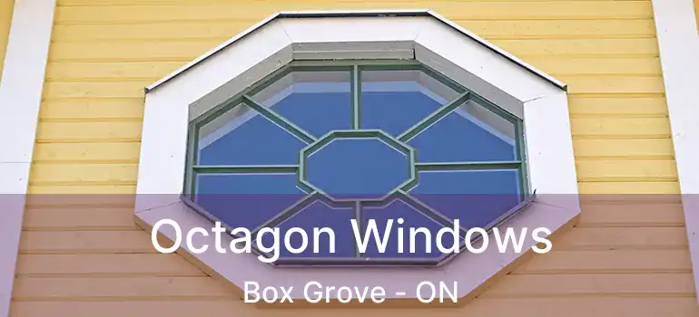  Octagon Windows Box Grove - ON