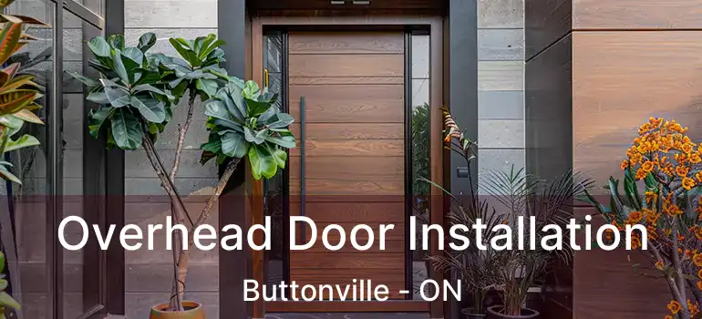 Overhead Door Installation Buttonville - ON