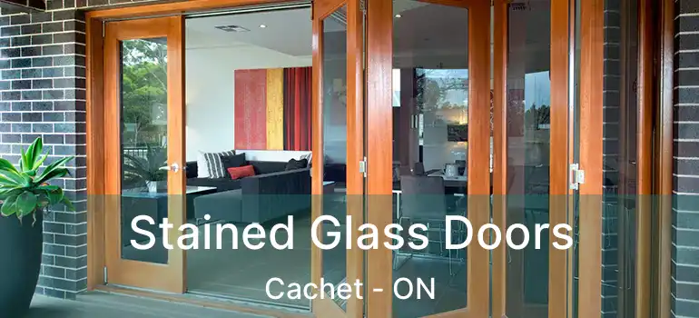 Stained Glass Doors Cachet - ON