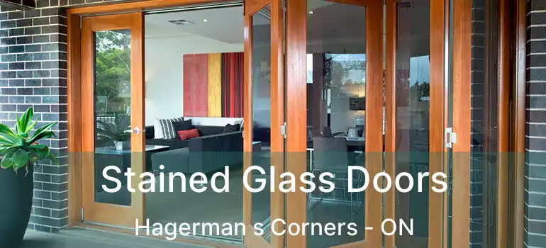 Stained Glass Doors Hagerman s Corners - ON
