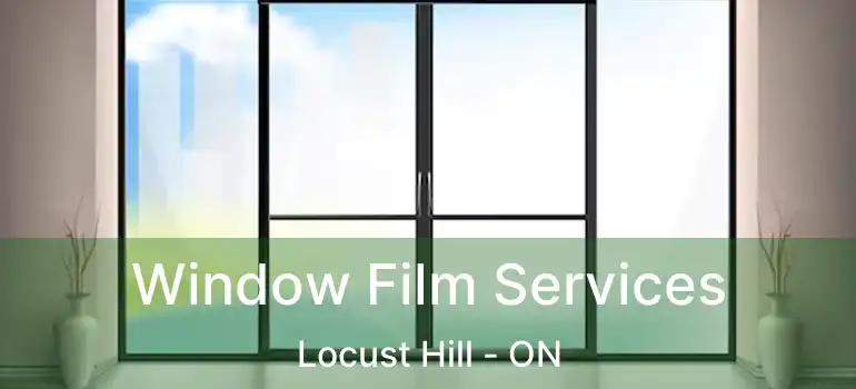 Window Film Services Locust Hill - ON