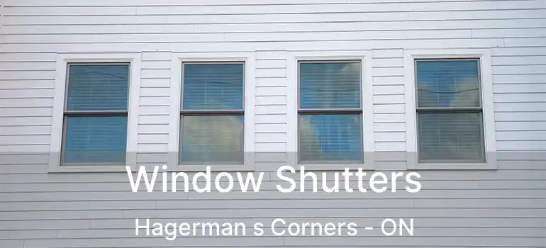 Window Shutters Hagerman s Corners - ON
