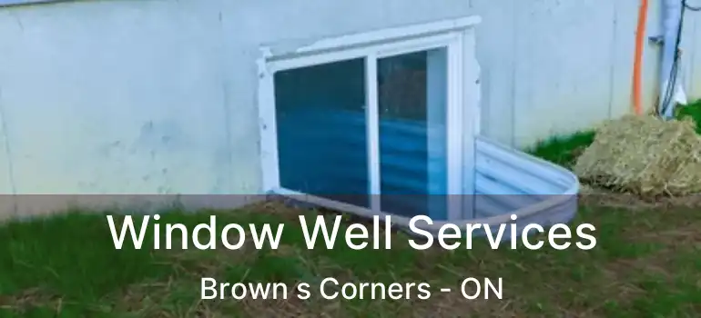 Window Well Services Brown s Corners - ON