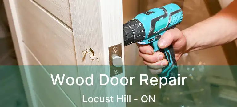 Wood Door Repair Locust Hill - ON